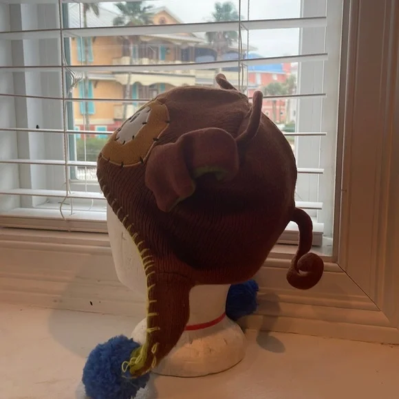 Flipeez Huggie monkey fun winter hat boys girls fleece knit beanie kids - Picture 7 of 16